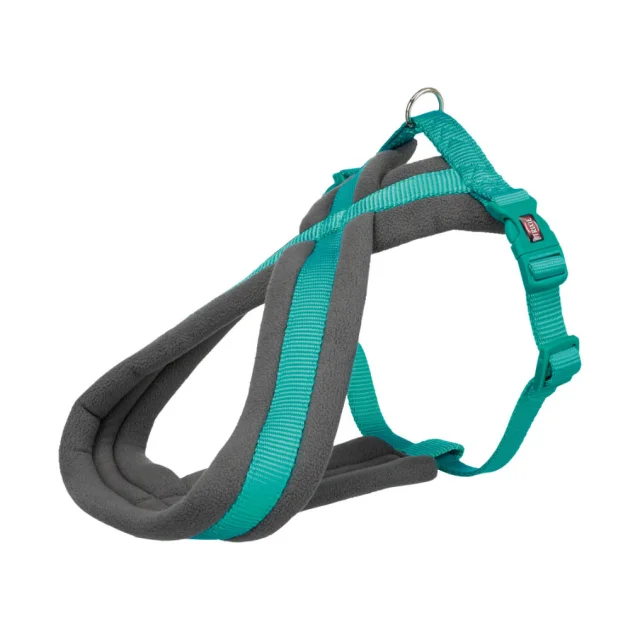 Шлея Trixie Premium для собак, 26-38 см х 10 мм, XXS-XS, океан