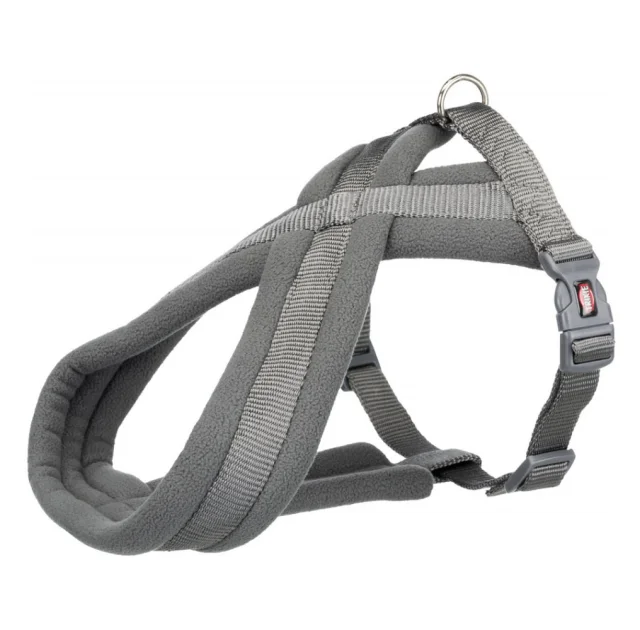 Шлея Trixie Premium для собак, 26-38 см х 10 мм, XXS-XS, графіт