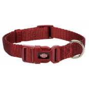 Ошейник Trixie Premium для собак, 25-40 см х 15 мм, S, бордовый