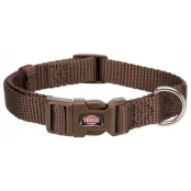 Ошейник Trixie Premium для собак, 25-40 см х 15 мм, S, мокка