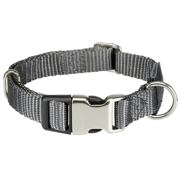 Нашийник Trixie Premium для собак, 45-70 см х 25 мм, L-XL, графіт
