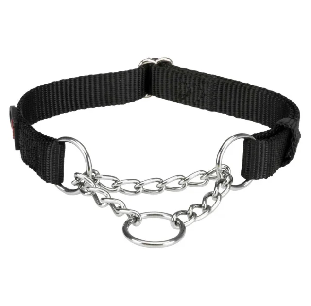 Ошейник-удавка Trixie Premium для собак, нейлон, 45-70 см х 25 мм, черный