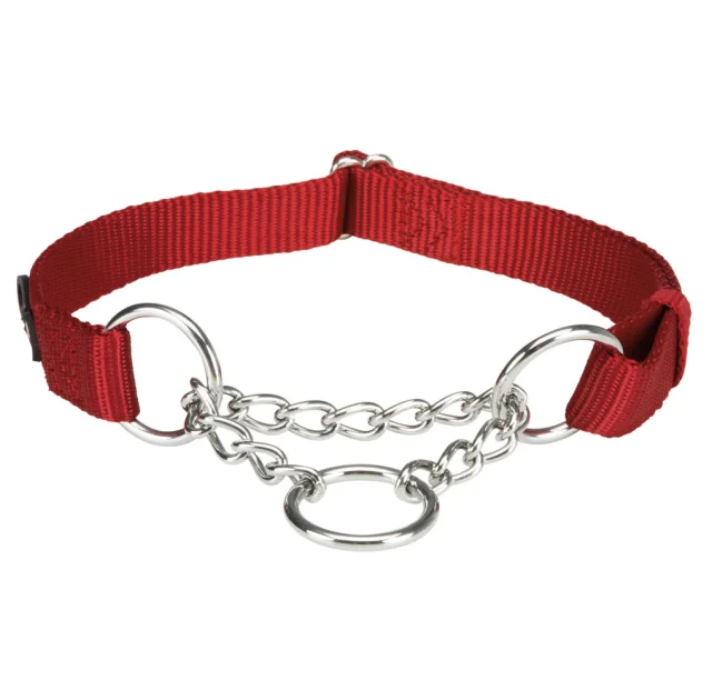 Нашийник-зашморг Trixie Premium для собак, нейлон, червоний, 25 мм, 45-70 см