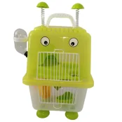 Клітка для хом'яка AnimAll Robotic, 20.7x19x36 см, салатова