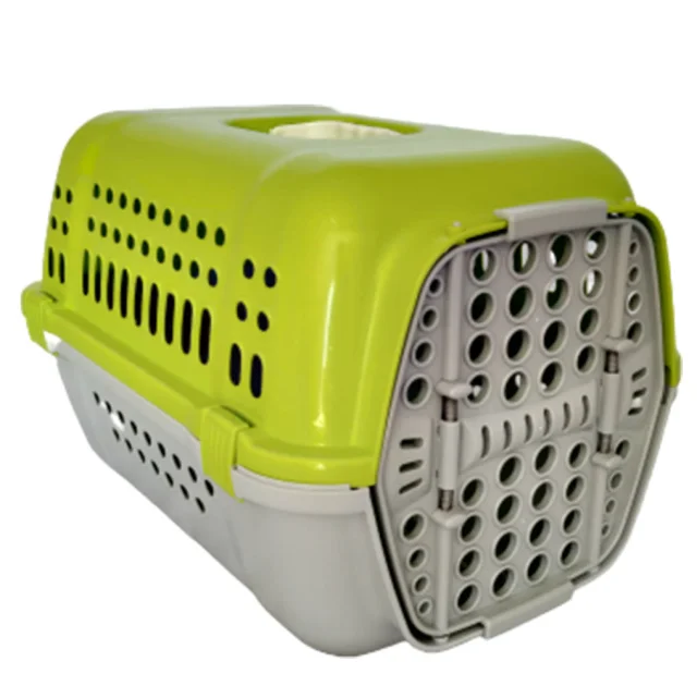 Переноска Animall P 990 для кошек и собак, салатовая, 49×35×32.5 см
