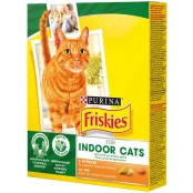 Сухий корм Purina Friskies Indoor Cat для домашніх котів, з куркою і овочами, 270 г