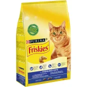 Сухий корм Purina Friskies Sterilised для стерилізованих котів, з лососем і овочами, 10 кг