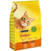 Сухий корм Purina Friskies для котів, з куркою і овочами, 10 кг