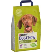 Сухой корм Purina Dog Chow Adult Lamb для взрослых собак, с ягненком, 2.5 кг
