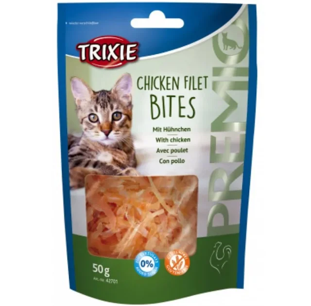 Шматочки курячого філе Trixie Premio для котів, 50 г