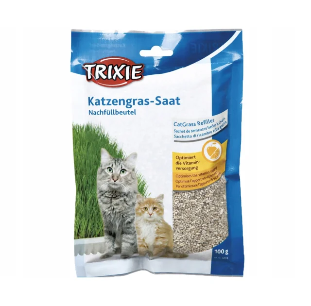 Трава в пакеті Trixie, для кішок, 100 г