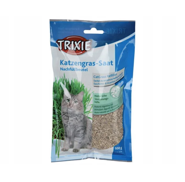Трава злакова Trixie, для кішок, 100 г