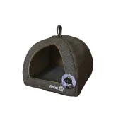 Будиночок AnimAll Darling M для собак, світло-сірий, 41×41×32 см