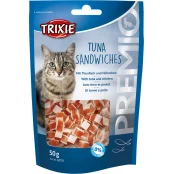 Ласощі Trixie для котів, сендвічі з тунцем і куркою, 50 г