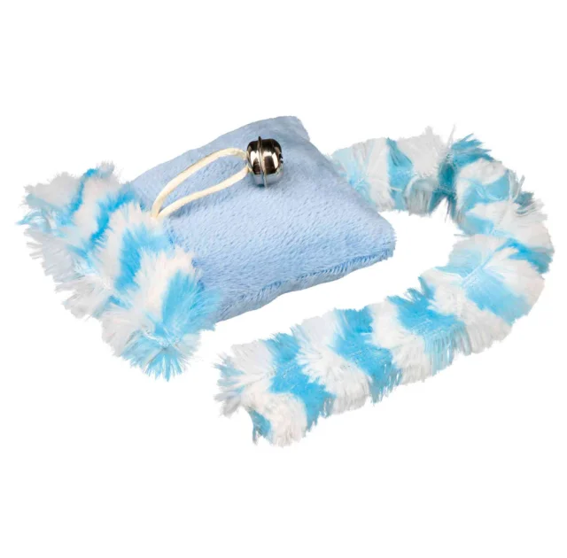 Игрушка Trixie подушка с бубенчиком, для кошек, 20 см