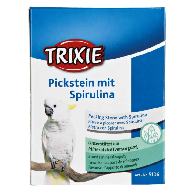 Мелок Trixie для птиц, со спирулиной, 190 г