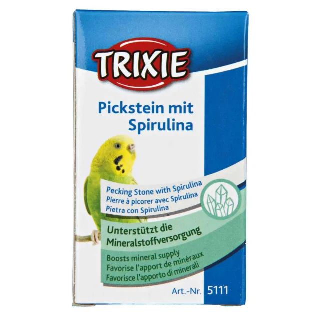 Мелок Trixie, со спирулиной, для канареек, 20 г