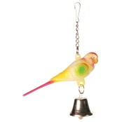 Игрушка Trixie попугай, для птиц,  9 см