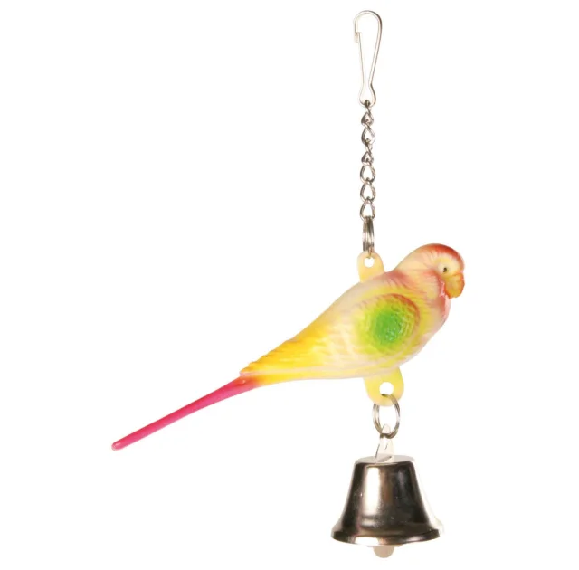 Игрушка Trixie попугай, для птиц,  9 см