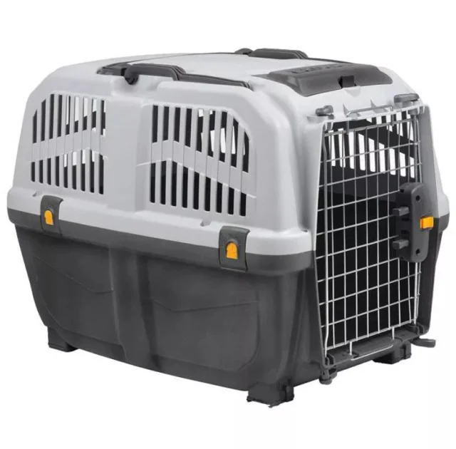 Переноска MPS Skudo 5 IATA для кошек и собак до 35 кг, серая, 79×58.5×65 см