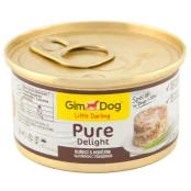 Влажный корм GimDog LD Pure Delight для карликовых и малых пород собак, с курицей и говядиной, 85 г