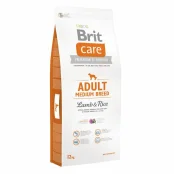Сухой корм Brit Care Adult Medium Breed Lamb & Rice, для собак от 10 до 25 кг, с ягненком и рисом, 12 кг