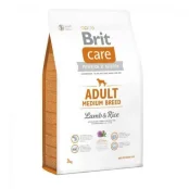 Сухой корм Brit Care Adult Medium Breed Lamb & Rice, для собак от 10 до 25 кг, с ягненком и рисом, 3 кг