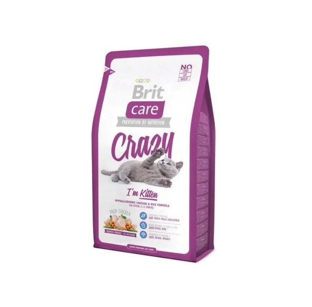 Сухий корм Brit Care Cat Crazy I am Kitten, для кошенят (1-12 місяців), 2 кг