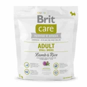Сухой корм Brit Care Adult Small Breed Lamb & Rice, для собак до 10 кг, с ягненком и рисом, 1 кг