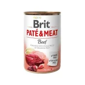 Консервы Brit Paté & Meat Dog, для собак, с говядиной, 400 г