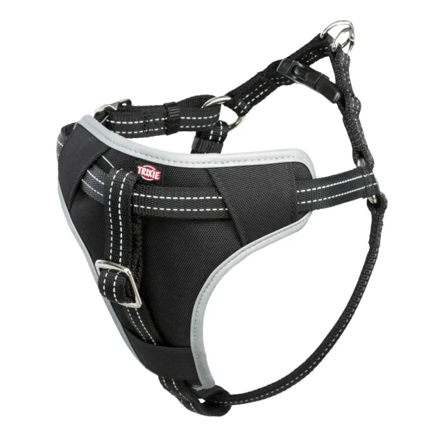 Захисна шлея в авто Trixie Dog Protect, 65-80 см, 25 мм, чорний