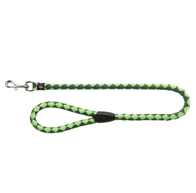 Повідець Trixie Cavo Lead для собак, плетений, круглий, розмір L-XL, 1 м/18 мм, зелений/салатовий