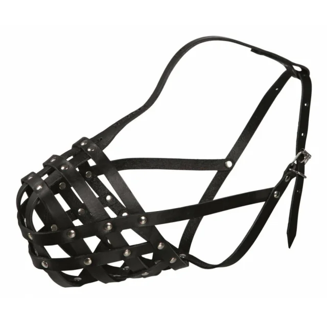 Намордник Trixie, для собак, 29 см, черный