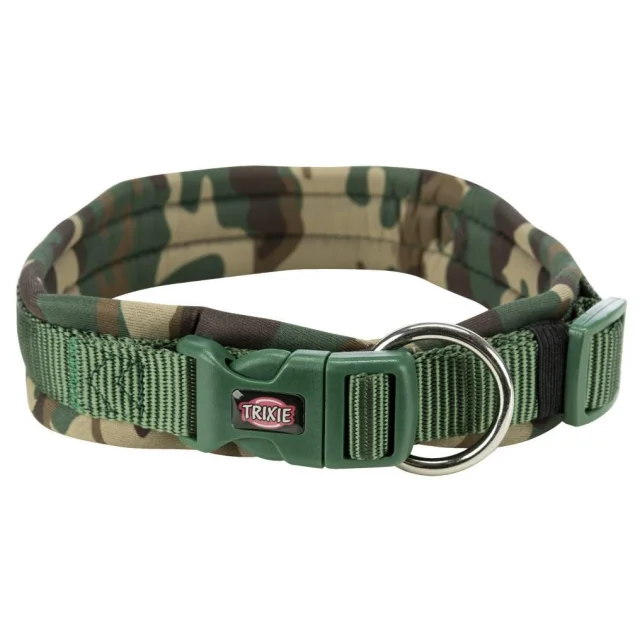 Нашийник Trixie Premium Neoprene Padding для собак, розмір M-L, 20 мм/42-48 см, камуфляж/лісовий