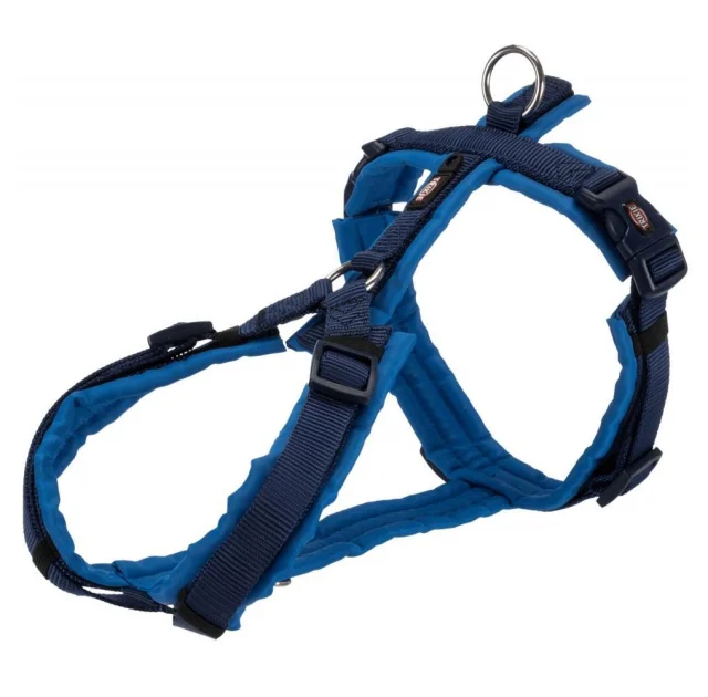 Шлея Trixie Premium Trekking Harness для собак, 36-44 см, 15 мм, розмір S, індиго-синій