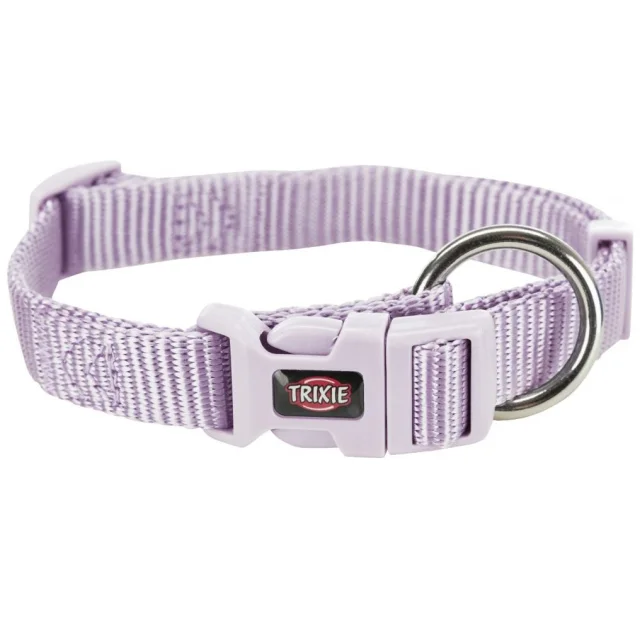 Нашийник Trixie Premium L-XL, для собак, 40-65 см, 25 мм, бузковий