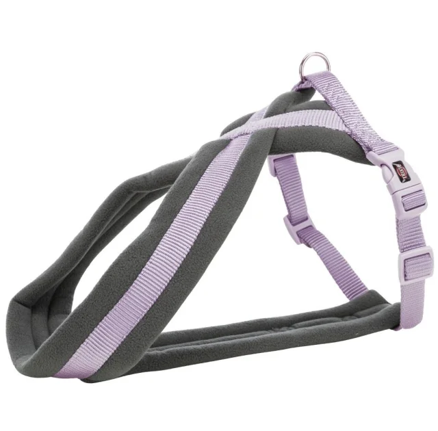 Шлея Trixie Premium Touring Harness для собак, 26-38 см, 10 мм, размер XXS-XS, сиреневый