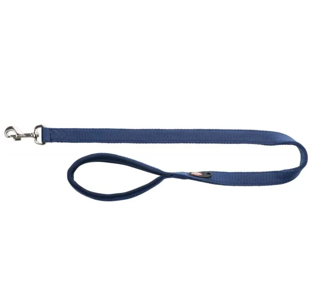 Повідець Trixie Premium M-L, для собак, 1.8 м, 20 мм, індиго