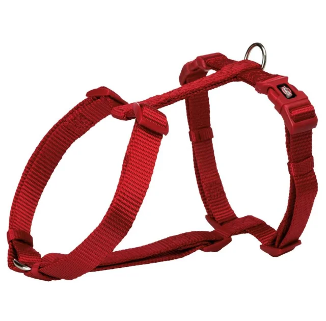 Шлея Trixie Premium H-Harness для собак, 52-75 см, 20 мм, розмір M-L, червоний