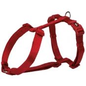 Шлея Trixie Premium H-Harness для собак, 75-120 см, 25 мм, розмір L-XL, червоний