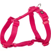 Шлея Trixie Premium H-Harness для собак, 75-120 см, 25 мм, розмір L-XL, фуксія