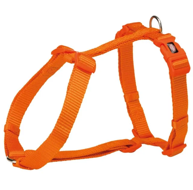 Шлея Trixie Premium H-Harness для собак, 75-120 см, 25 мм, розмір L-XL, папайя
