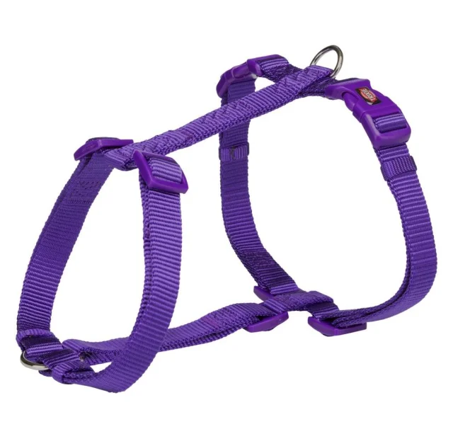 Шлея Trixie Premium H-Harness для собак, 75-120 см, 25 мм, размер L-XL, фиолетовый