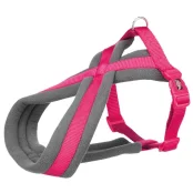 Шлея Trixie Premium Touring Harness для собак, 30-55 см, 15 мм, розмір XS-S, фуксія