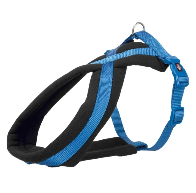 Шлея Trixie Premium Touring Harness для собак, 45-80 см, 25 мм, розмір M, синій