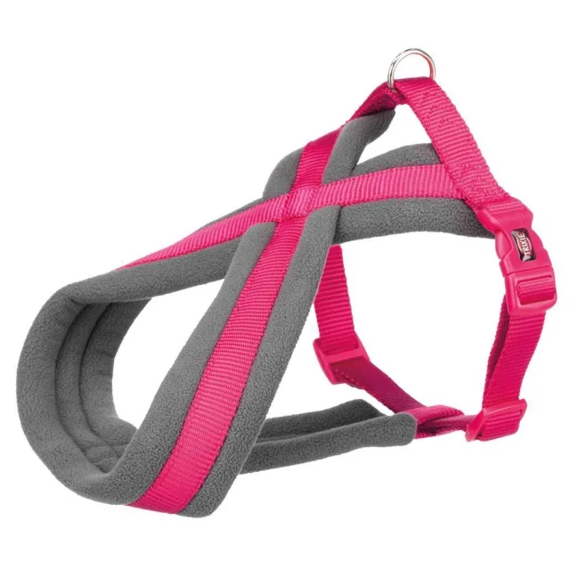 Шлея Trixie Premium Touring Harness для собак, 45-80 см, 25 мм, розмір M, фуксія