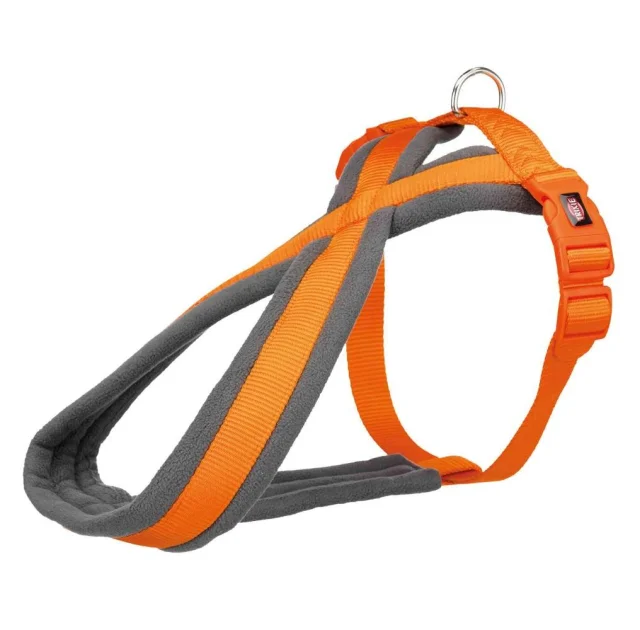 Шлея Trixie Premium Touring Harness для собак, 45-80 см, 25 мм, розмір M, папайя