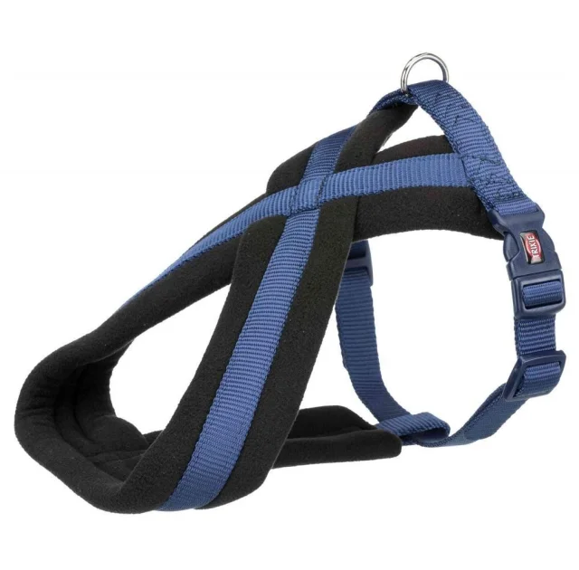 Шлея Trixie Premium Touring Harness для собак, 50-90 см, 25 мм, размер M-L, индиго