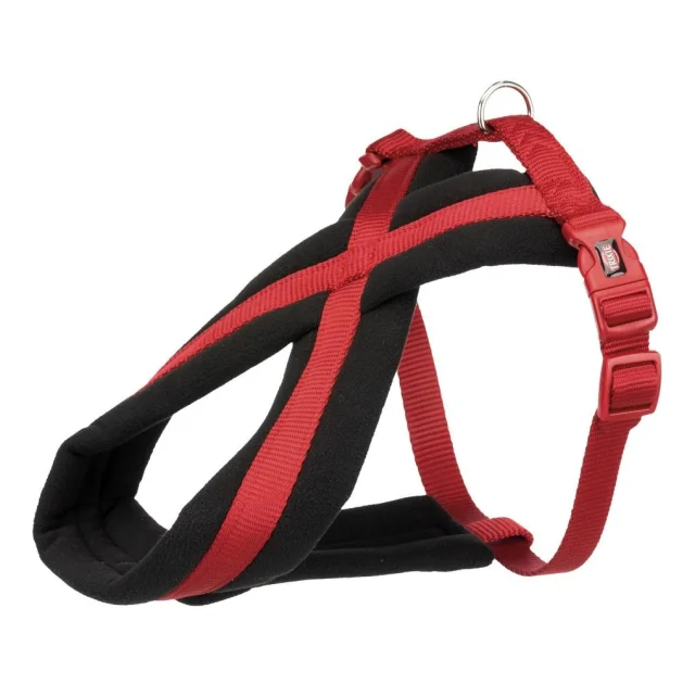 Шлея Trixie Premium Touring Harness для собак, 60-100 см, 25 мм, размер L, красный