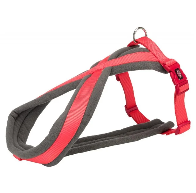 Шлея Trixie Premium Touring Harness для собак, 70-110 см, 25 мм, розмір L-XL, корал